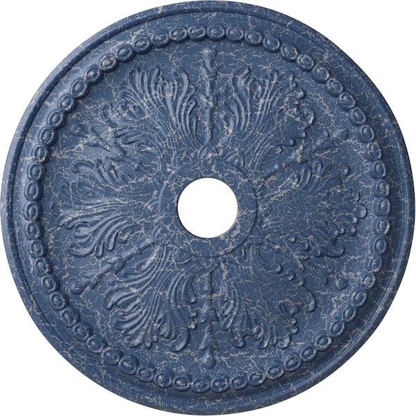 Ekena Millwork Winsor Ceiling Medallion (Fits Canopies up to 4"), 27 1/2"OD x 4"ID x 1 1/2"P, Americana Crackle CM27WIAMC - main